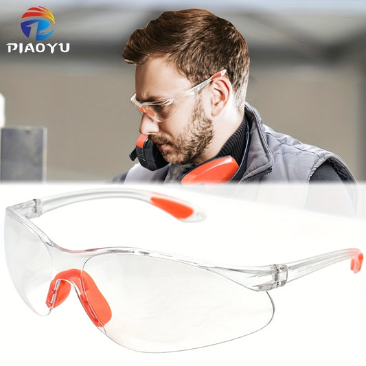 1 paio di occhiali di sicurezza PIAOYU leggeri e resistenti in PC per sport all'aria aperta - Lenti antiriflesso
